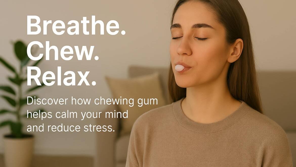 Chewing Gum for Calm: A Surprisingly Simple Stress Reliever