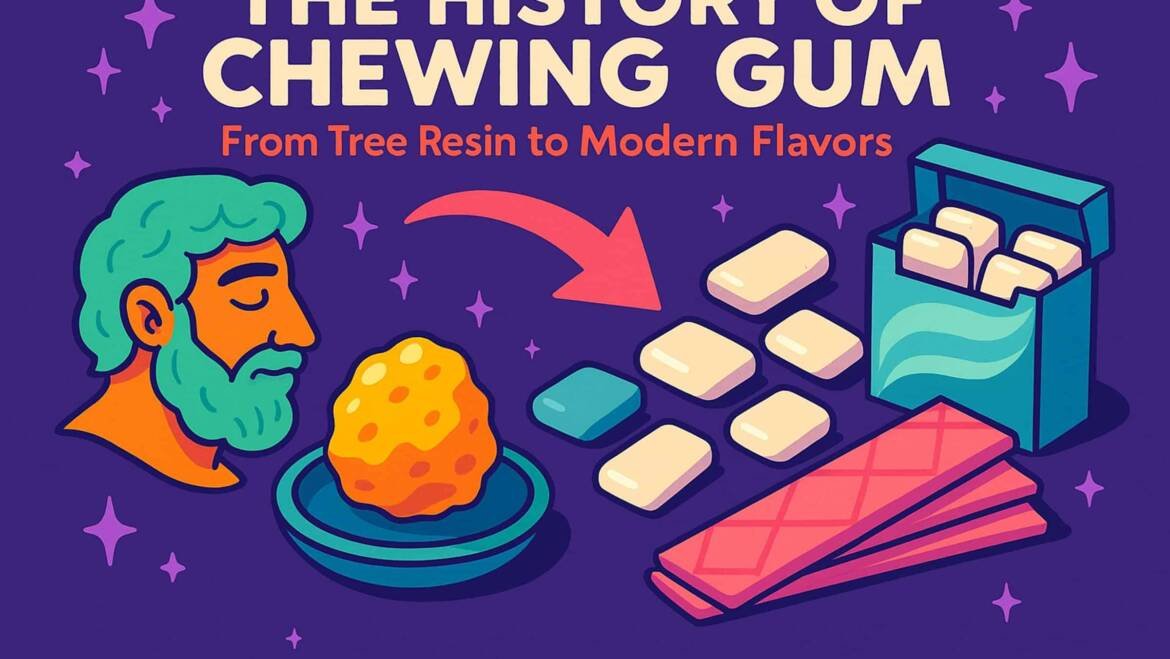 history of chewing gum