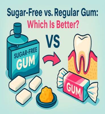 🍬⚔️ Sugar vs. Sugar-Free: The Ultimate Gum Showdown